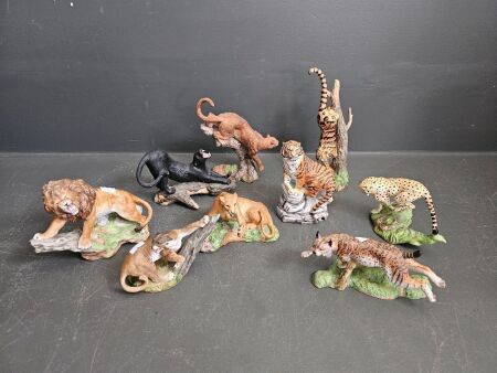 Franklin Mint Collectioin Great Cats of the World