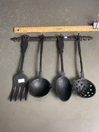 Metal Hanging Cooking Utensils