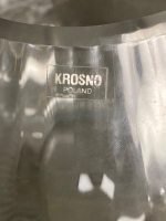 Krosno Poland Heavy Glass Vase - 4