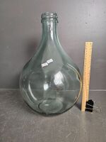 Green Glass Demijohn