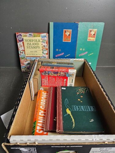 Large Collection of Stamp Catalouge Books and Stamp Albums (no stamps)