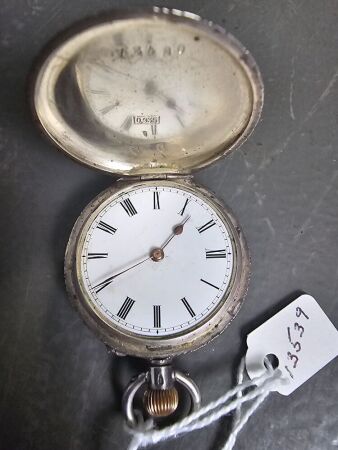 Antique Sterling Silver Fob Watch