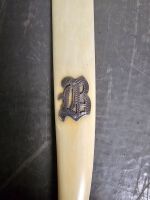 Ivory Tooth Letter Opener with Initial B - 2