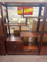 Rosewood shelve unit