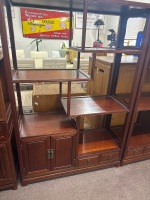 Rosewood shelve unit - 2