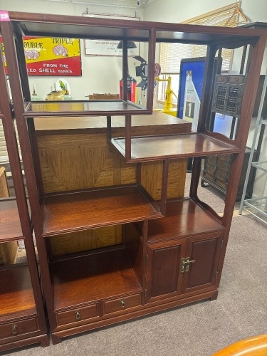 Rosewood shelve unit