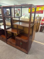 Rosewood shelve unit - 2