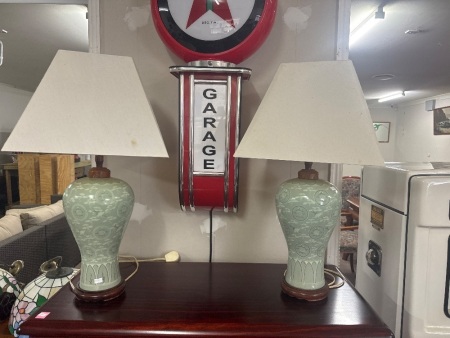 Pair Sideboard lamps