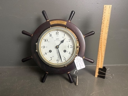 Vintage Schatz Royal Mariner Ships Clock in working order