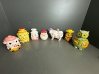 Large Selection of Collectable Character Cookie Jars