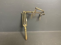 The Mystery Brass Object suggested to be Bible Holder, Food Holder, Yarning Instrument and more - 5