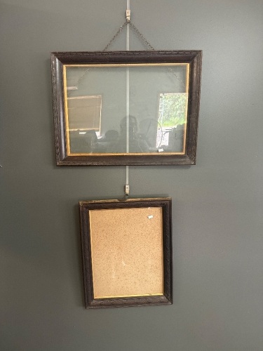 2 x Picture Frames with glass