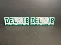 Personalised QLD Number Plates DEL 18