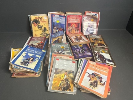 Large collection of Classic Western Story Books