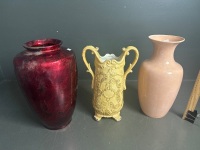 3 Large Vases - 2