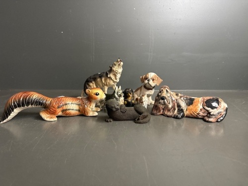 Collection of Ceramic Animals