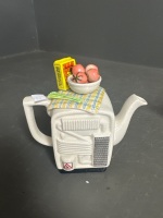 3 x Collectable Mini Teapots - 3