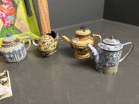 Collection of 8 Miniature Teapots - 4