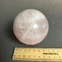 ROSE QUARTZ Crystal of Love Crystal Ball Sphere