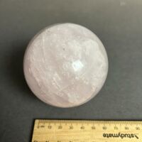 ROSE QUARTZ Crystal of Love Crystal Ball Sphere - 2