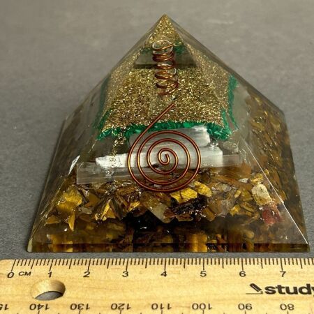 ORGONITE Crystal Healing Pyramid