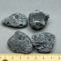 Four Tektites. Meteorite impact Rock - 2