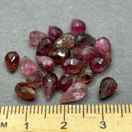 20 carats PINK TOURMALINE Gemstone Beads