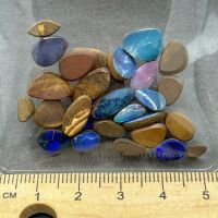 35 carats OPAL Doublet Gemstones - 2