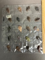 Selection of Flint stone arrowheads - 2