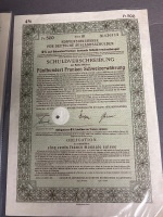 Collection of old German Bond certificates - 5