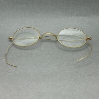 Pair of antique gold framed specticles