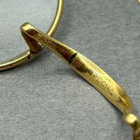 Pair of antique gold framed specticles - 2