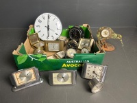 Large Selection of Various Clocks