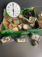 Large Selection of Various Clocks - 3