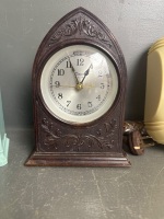 2 x Smith Setric Art Deco Bake Lite Clocks and 1 Lincoln Electric Clock USA - 3