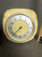 2 x Smith Setric Art Deco Bake Lite Clocks and 1 Lincoln Electric Clock USA - 4
