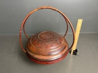 Vintage Rice Storage Basket - 2