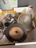 Box of Valve Radio Speakers - 3