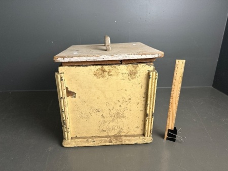 Vintage Wooden Crate / Kindling Box