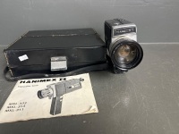 Hanimex Loadmatic MXL311 Super 8 video camera in original case with instructions - 5