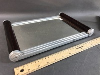 2 French Art Deco Mirror Trays - 3