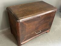 Mid Century Glory / Trousseau Box with Internal Shelf & Drawer