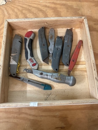 Assorted Quantity of Stanley Type Knives