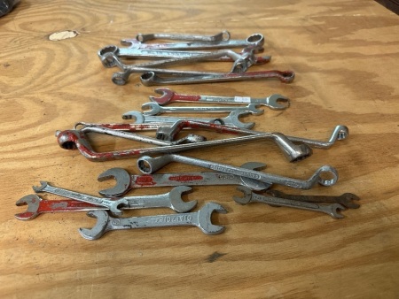 Vintage lot of spanners