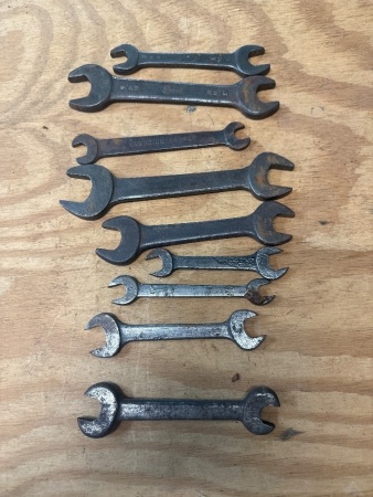 Vintage lot of wrenches