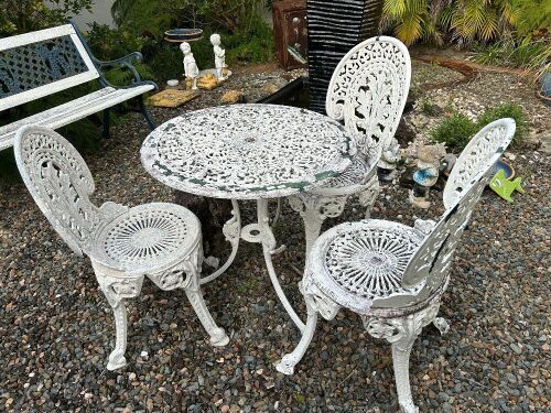 3-piece cast alloy table setting