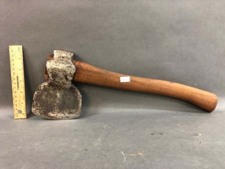 Vintage Hatchet Stamped Brades & Co