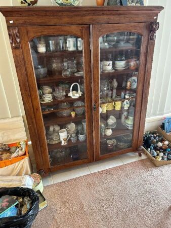 Vintage display cabinet