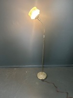 Mid Century Copper & Brass Floor Lamp