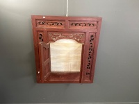 Wooden Ornamental Carved Frame with Doors - 2